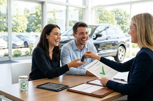 DriveWise advisor with customer